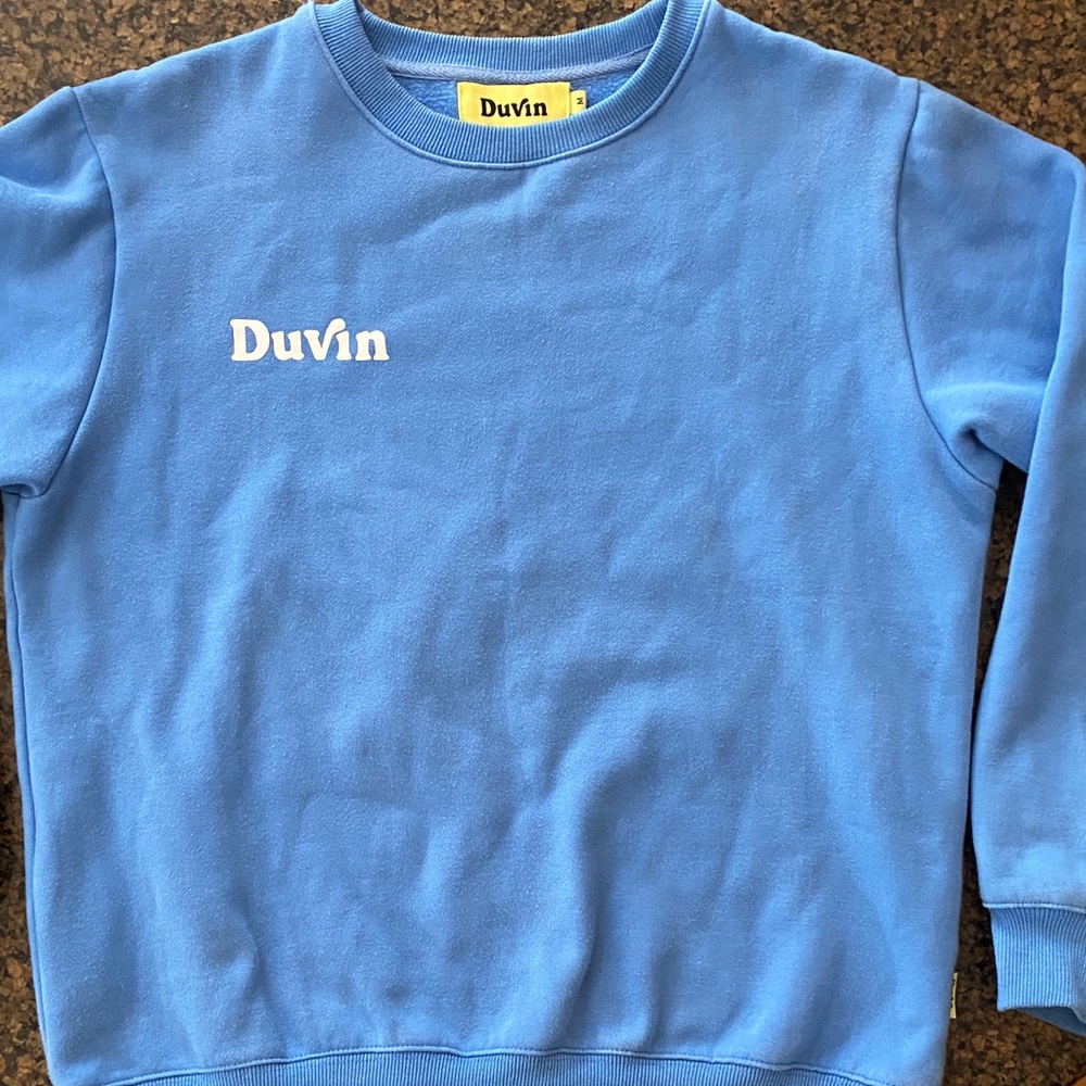 Duvin Men's Blue Sweatshirt